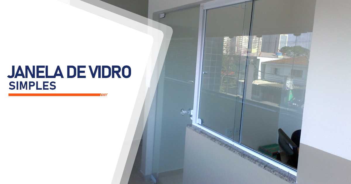 Janela De Vidro Simples Goiânia Chácaras de Recreio Samambaia GO