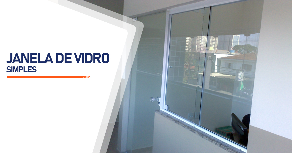 Janela De Vidro Simples Goiânia Chácaras de Recreio Samambaia GO